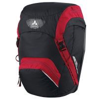 Sacoche de v�lo arri�re Vaude Roasmaster Back (noir / rouge / paire)