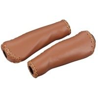 Poign�es Ergotec Aero Leder (marron)
