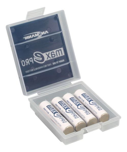 Boite de 4 piles AAA rechargeable Ansmann à faible auto-décharge.