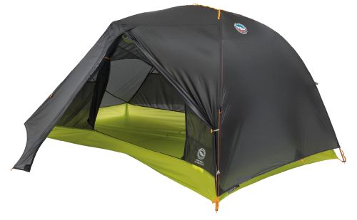 Tente Big Agnes Tiger Wall ul2 Bikepack, avec porte ouverte