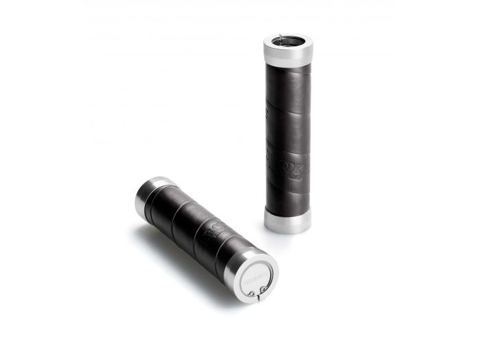 Paire de poignées Brooks slender Leather Grips.