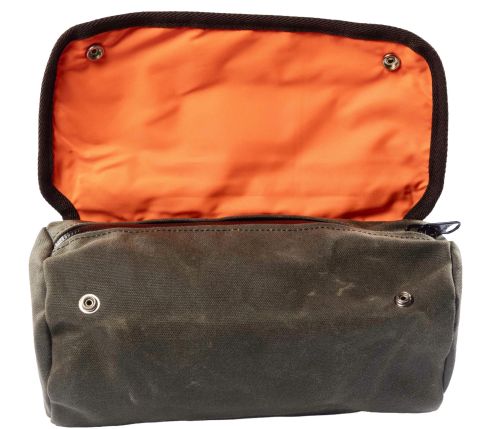 Sacoche de guidon Carradice Baja Bar Bag, couleur Field Green.