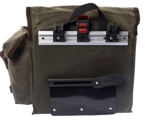 Paire de sacoches arri�res Carradice Kendal Panniers, couleur Field Green.