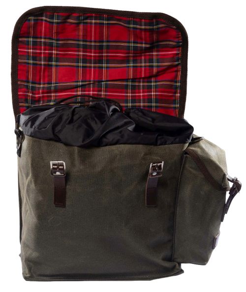 Paire de sacoches arri�res Carradice Kendal Panniers, couleur Field Green.