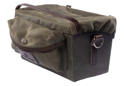 Sacoche de guidon Carradice Originals Keswick, couleur Field Green.