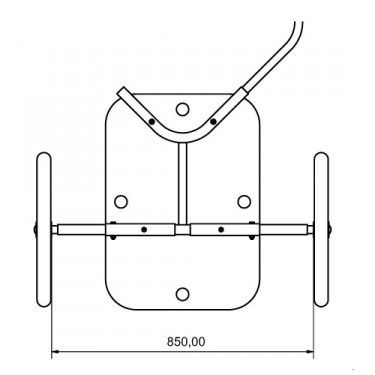 Kit d'largissement de l'essieu Y-Frame