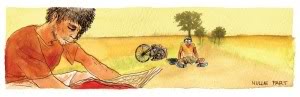 D'après La Cyclomanie de Maxime Garcia. Nulle part