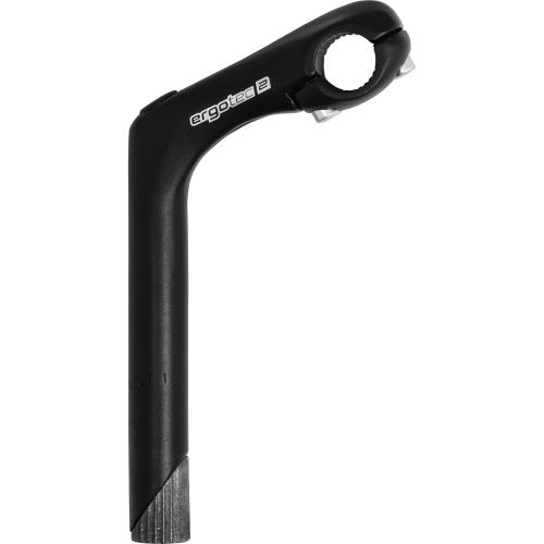 Potence à plongeur relevée Ergotec 30° pour pivot de fourche 25,4 mm.