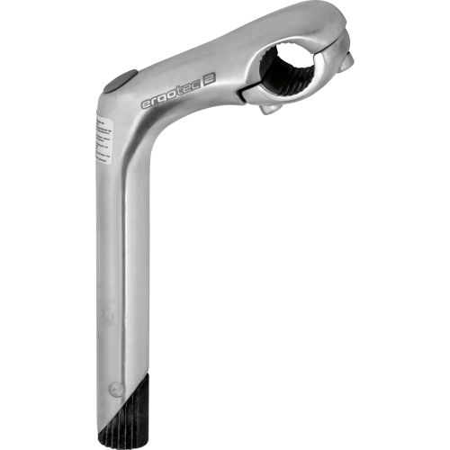Potence à plongeur relevée Ergotec 30° pour pivot de fourche 25,4 mm.
