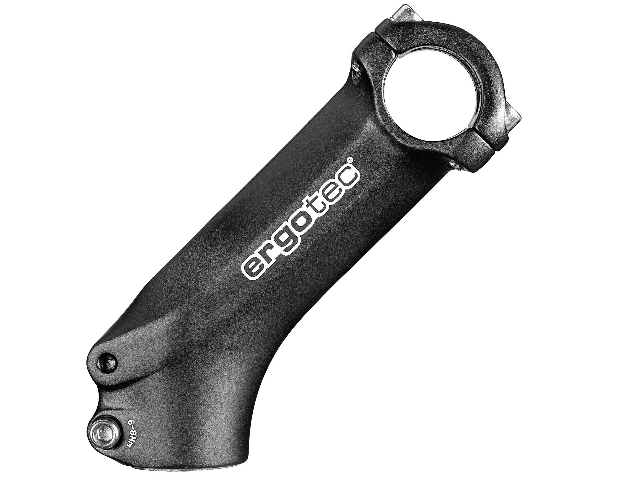 Potence relevée Ergotec 45° pour guidon oversized 31,8 mm