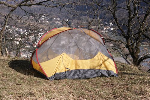 Tente à grande abside Exped Gemini IV DLX.