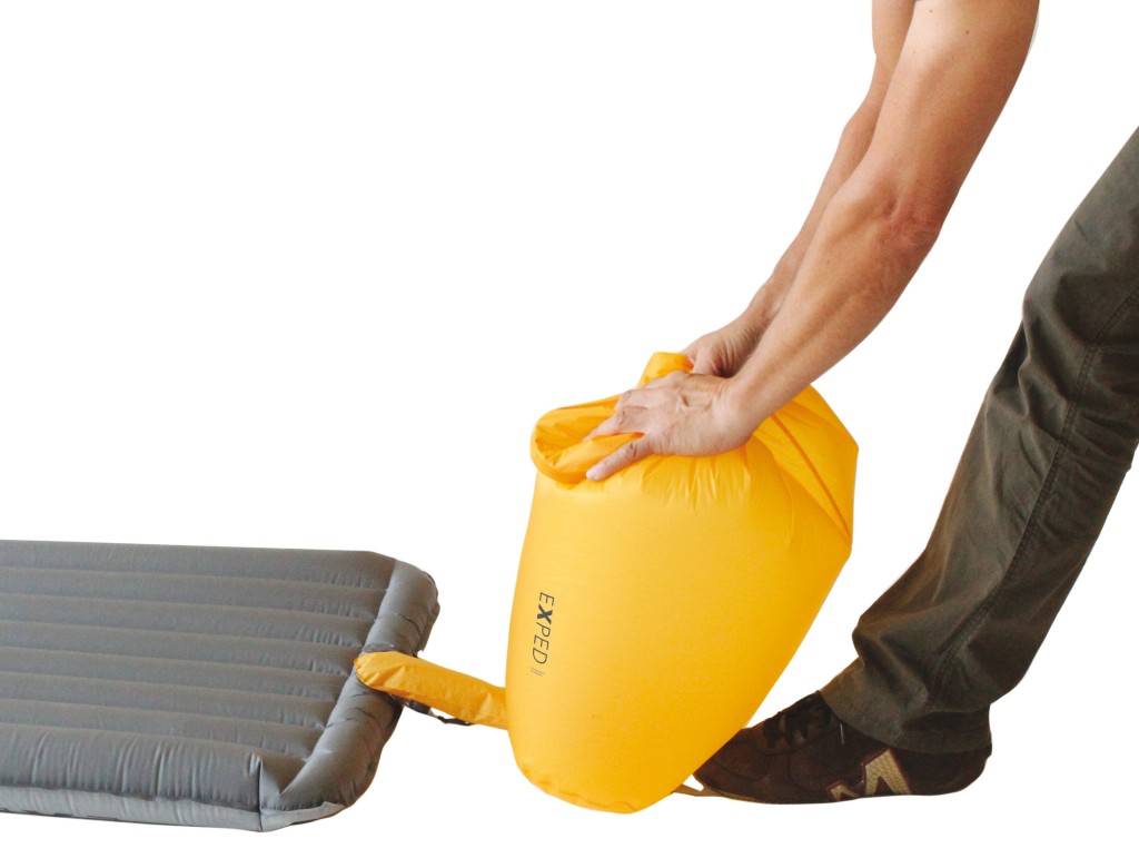 Exped Schnozzel UL - Sac De Pompe Intégrée Pour Gonflage Rapide Des Matelas De Camping