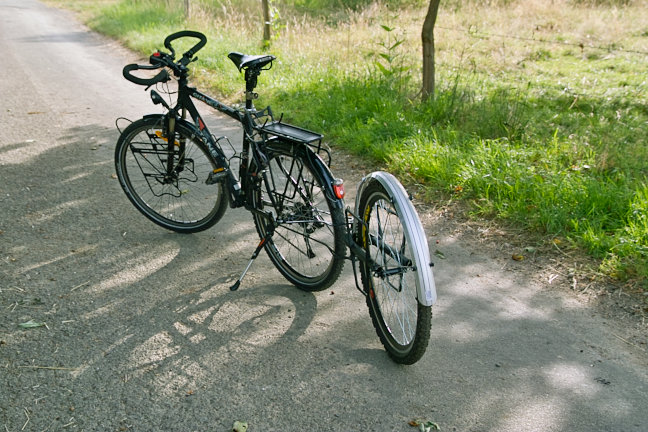 Remorque vélo Extrawheel.
