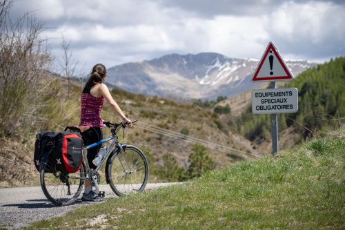 Sacoches de vlo Extrawheel sur VTT Sunn.