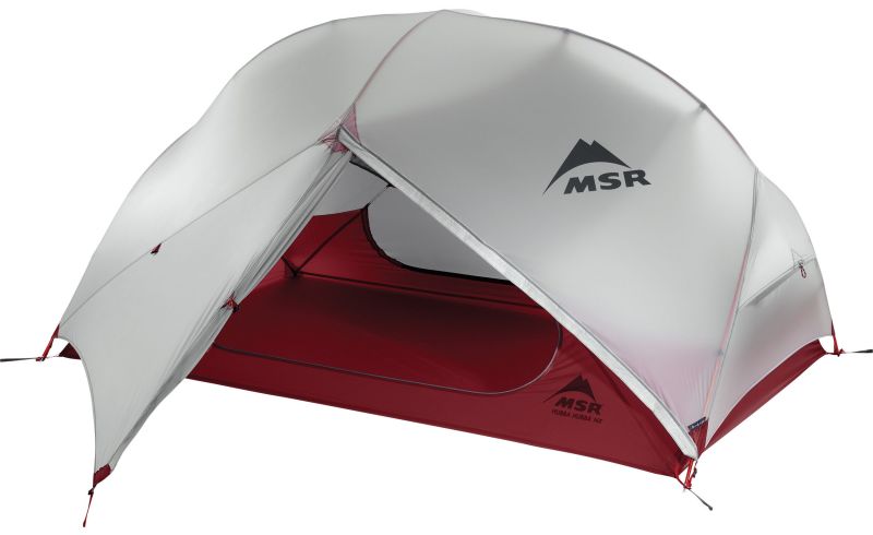 Tente MSR Hubba Hubba NX (gray).