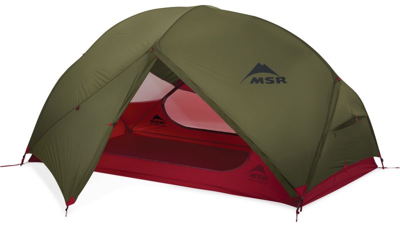 Tente MSR Hubba Hubba NX (green).