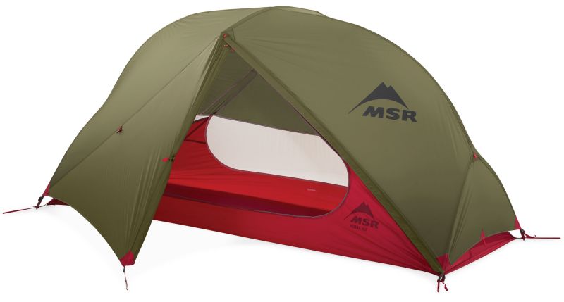 Tente MSR Hubba NX Solo (green).