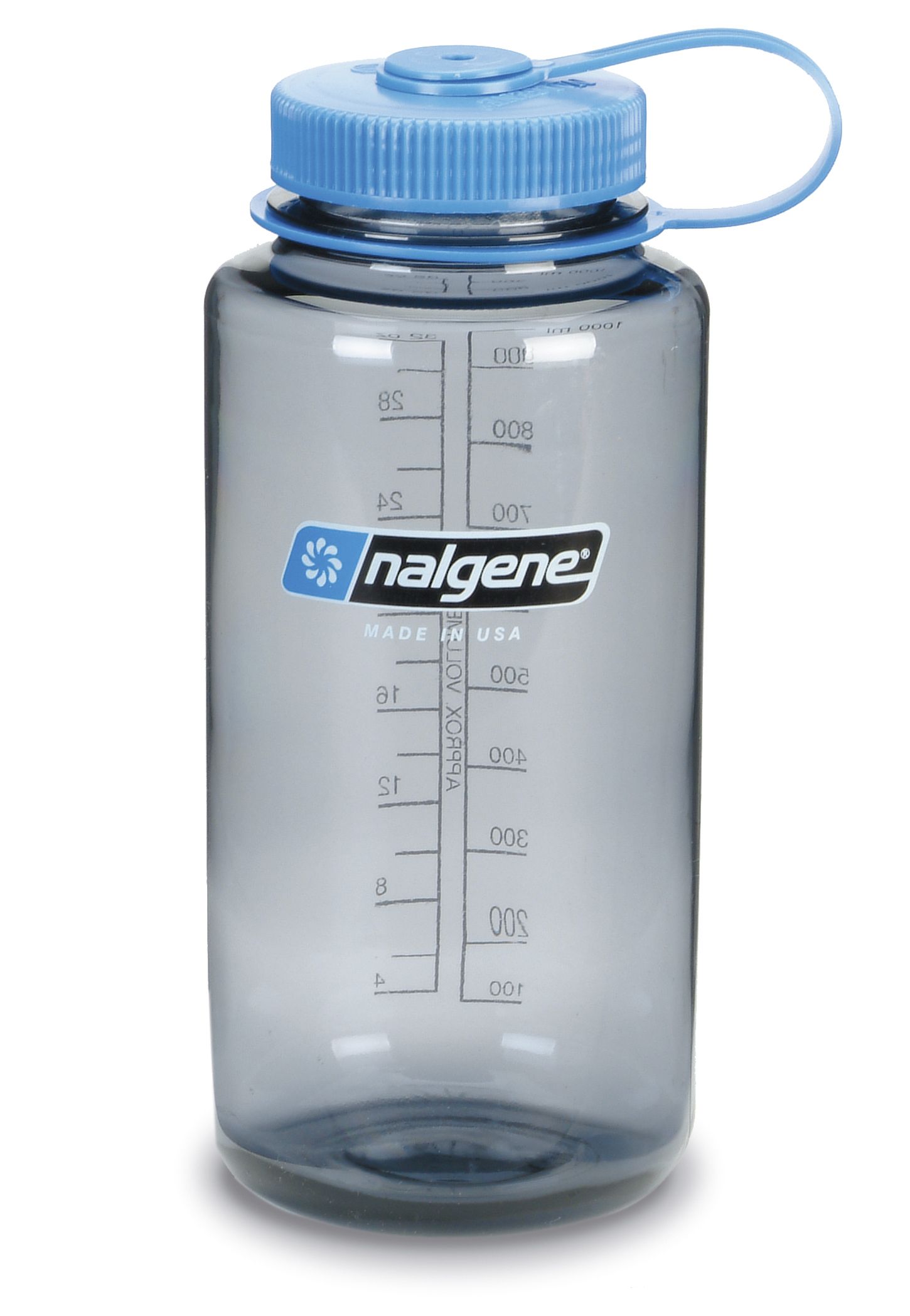 Nalgene Gourde large goulot Silo Sustain 1.5 L bleu chez ASMC