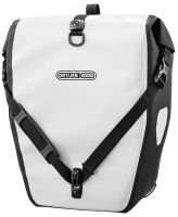 blanc Sacoche de vélo Ortlieb Back Roller Classic de couleur blanche.