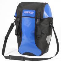 Sacoche de vélo Ortlieb Bike Packer Classic de couleur bleue.
