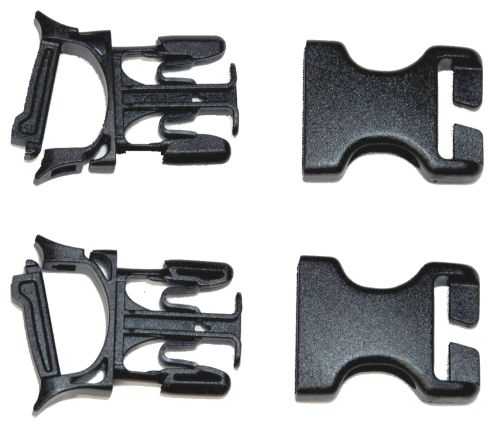 Paire de clips sans couture Ortlieb Stealth 25 mm.