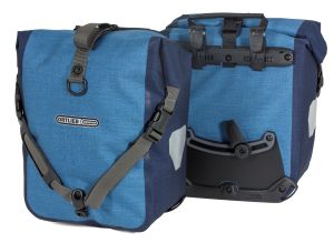 bleu Sacoche de vélo Ortlieb front Roller Plus de couleur bleue.