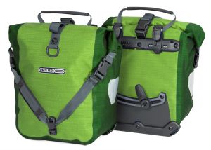 vert Sacoche de vélo Ortlieb front Roller Plus de couleur verte.