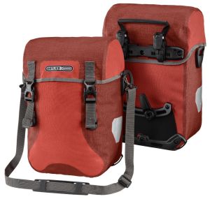 Sacoche de vlo Ortlieb Sport Packer Plus de couleur rouge salsa.