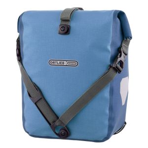 Sacoche de v�lo Ortlieb front Roller Plus de couleur denim.