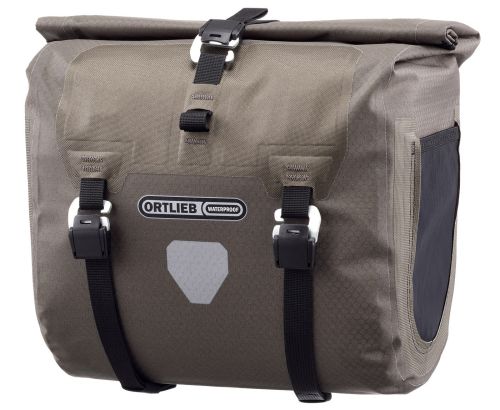 Sacoche guidon Ortlieb Handlebar Pack QR, couleur dark sand.