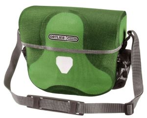 Sacoche de guidon Ortlieb Ultimate Plus de couleur kiwi.