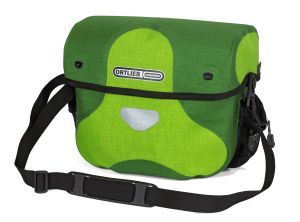 vert Sacoche de guidon Ortlieb Ultimate Plus de couleur verte.