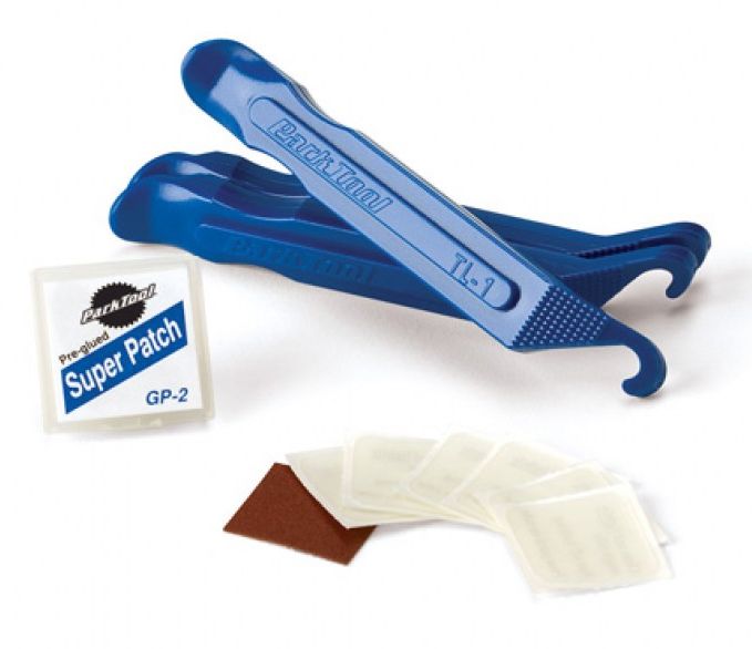 Kit de réparation avec démonte-pneus pour chambre à air Park Tool
