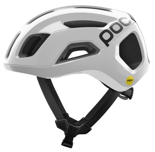 Casque Poc Ventral Air Mips, blanc et noir