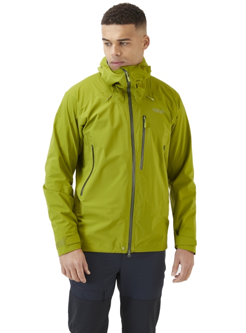 Veste tanche Rab Firewall Jacket Ascent Green