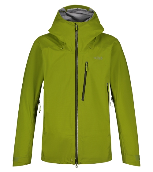 Veste tanche Rab Firewall Jacket Ascent Green