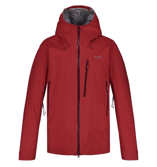 Veste étanche Rab Firewall Jacket Ascent Red