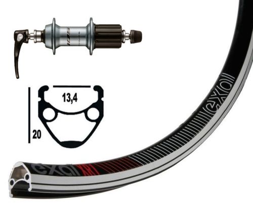 Roue arrire 700 mm avec moyeu Shimano