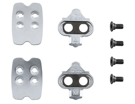 Paire de cales SPD Shimano SM-SH56 avec écrous de cale