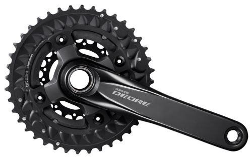 Pédalier Shimano Deore 10 vitesses 40-30-22 dents FC-M6000.