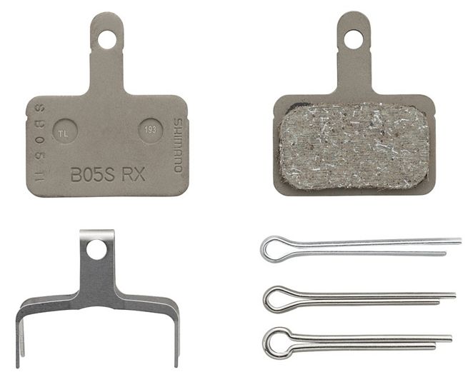 Paire de plaquettes Shimano B05S-RX pour freins à disque.