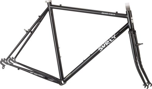 Kit cadre Surly Cross Check, Gloss Black.