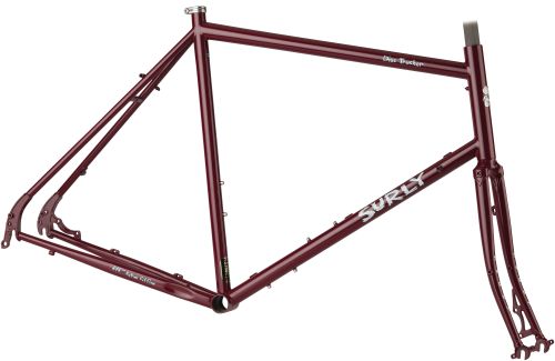 Kit cadre Surly Disc Trucker Maroon