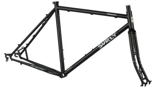 Kit cadre Surly Straggler, Gloss Black.