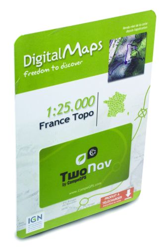 Topo IGN pour GPS Twonav.