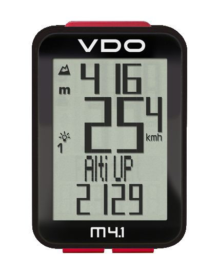 Compteur de vélo VDO m4.1 WR avec fil