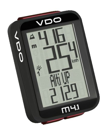 Compteur de vélo VDO m4.1 WR avec fil