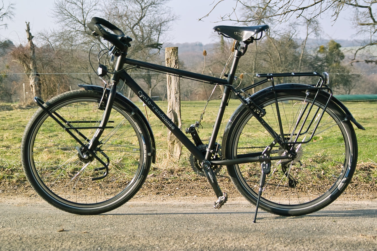 Béquille latérale réglable E-Bike distance des trous 18 mm et 40 m