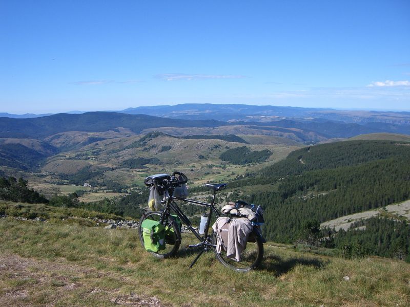 Vlo avec sacoches Ortlieb