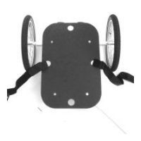 Paire de sangles velcros pour Y-frame Paire de sangles velcros pour Y-frame